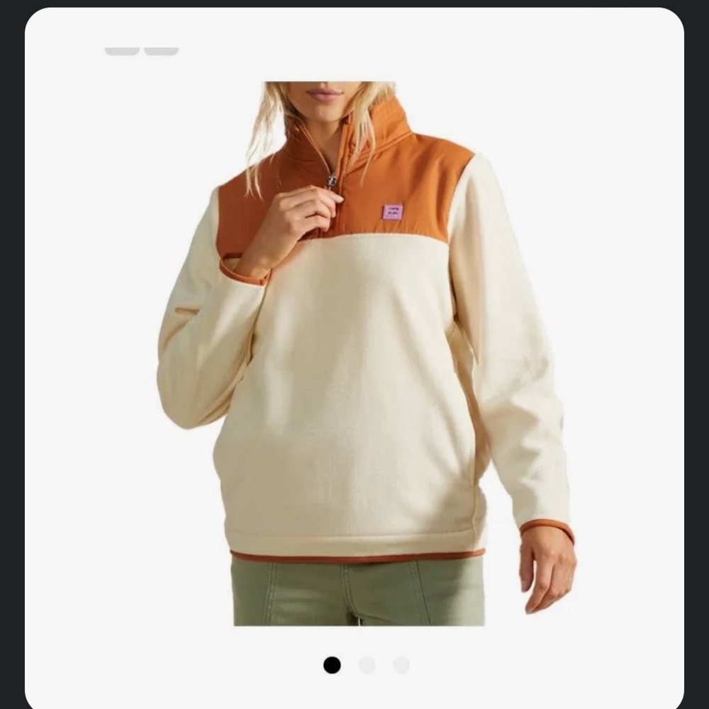 Billabong A Div fleece half zip